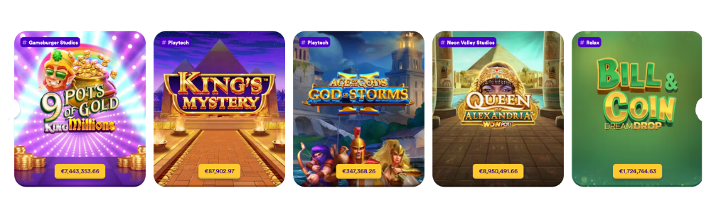 Casumo Jackpot Games