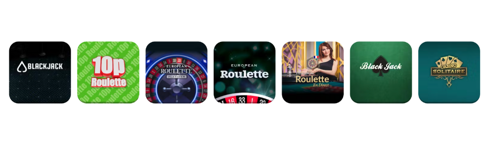 Casumo Pöytäpelit ja Livekasino