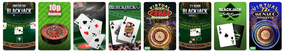 Live casino games