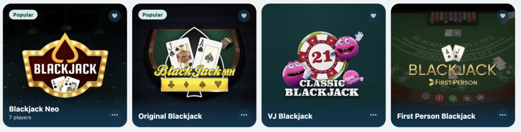 Pöytäpelit Vera & Johnilla